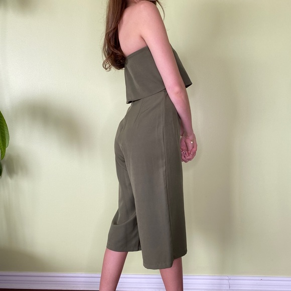 Olive Green Jumpsuit - Picture 4 of 4